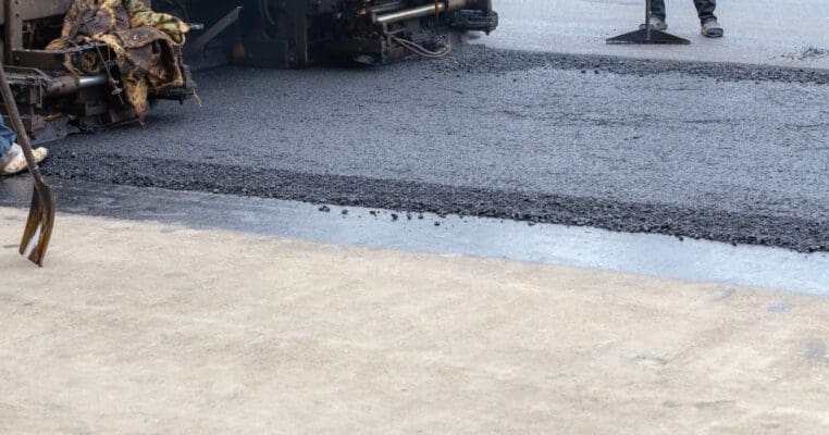 Concrete and asphalt pavement